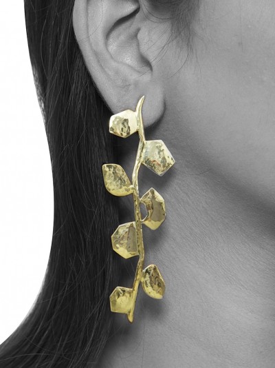 Branch of Leaf Earring