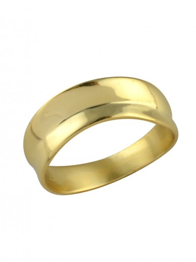 Offbeat metallic ring