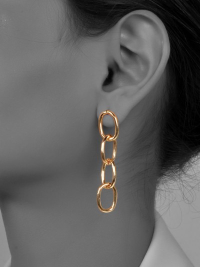 Connector earrings