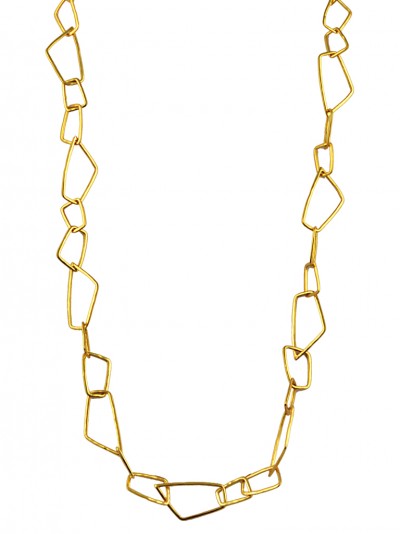 Quadrangular Link Necklace