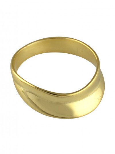 Offbeat metallic ring