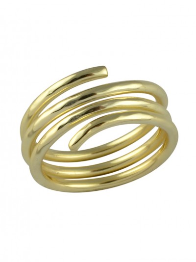 Multi-row metallic ring