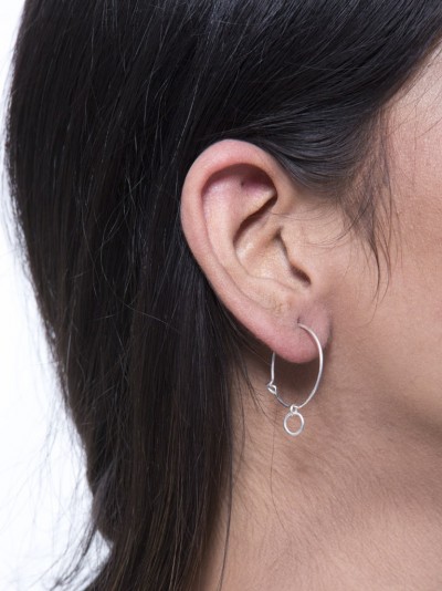 Delicate Circle Earring