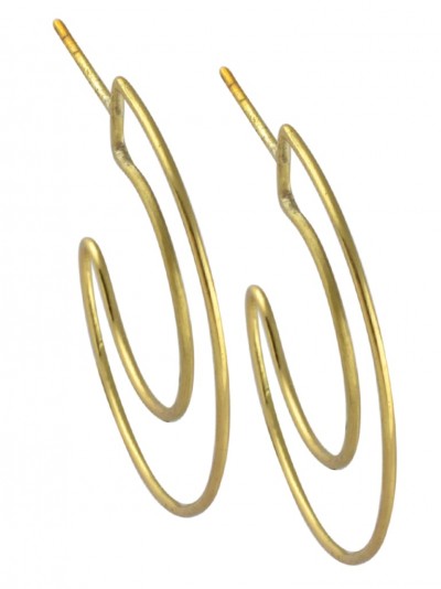 Horseshoe half hoops