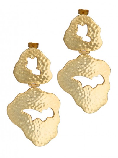 Gold Capricious Earring