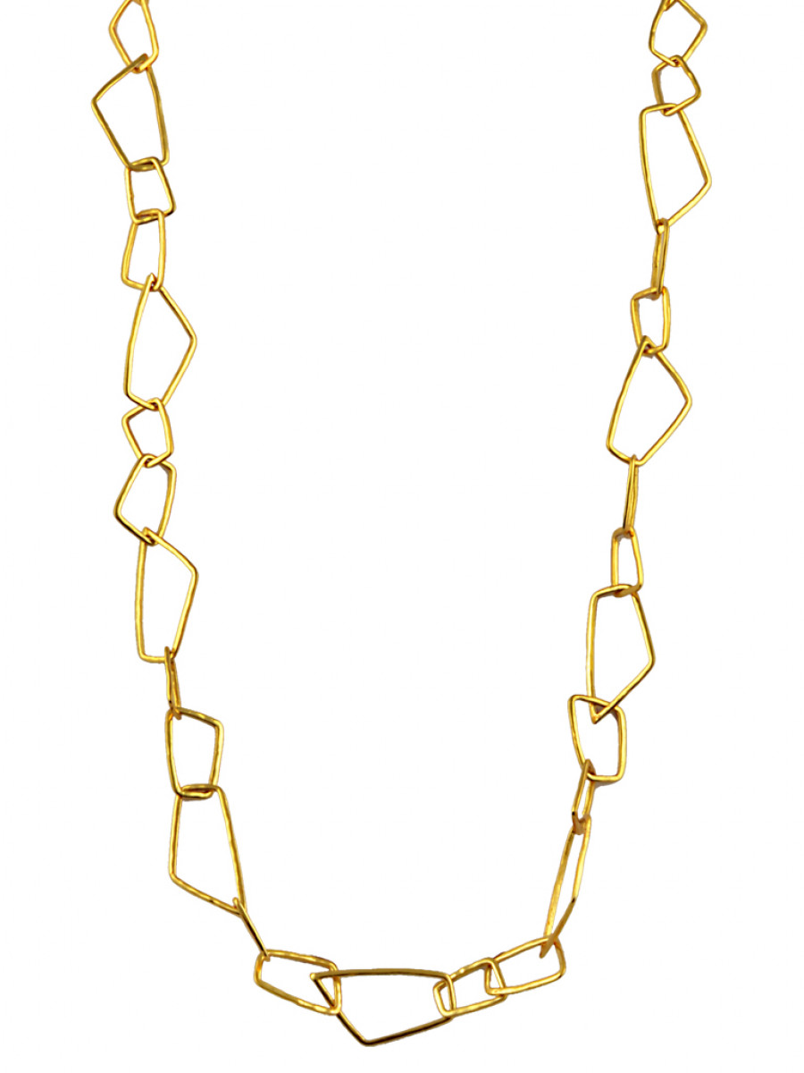 Quadrangular Link Necklace