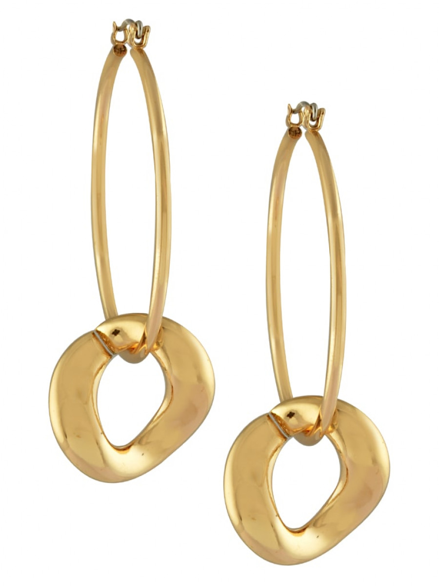 Lavaliere hoops