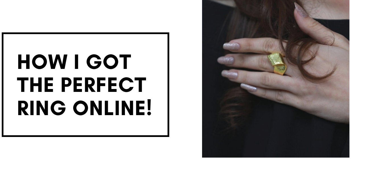 How I Got the Perfect Ring Online!